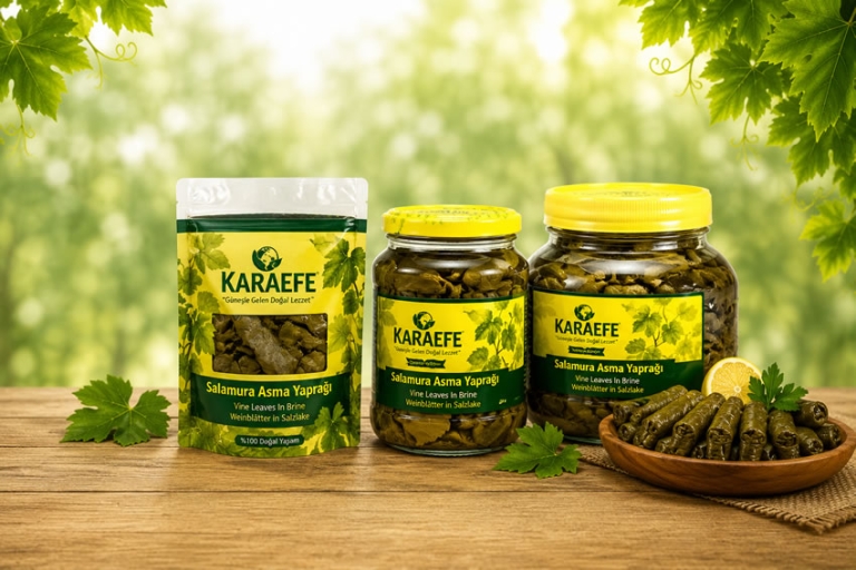 Brined Vine Leaves